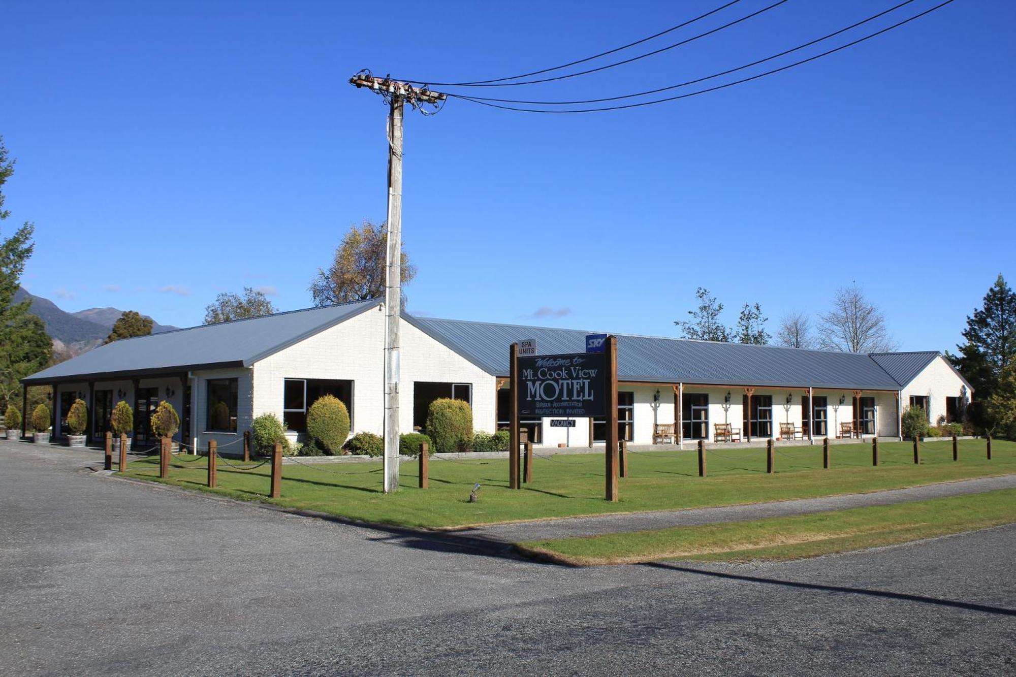 Mt Cook View Motel Fox Glacier Kültér fotó